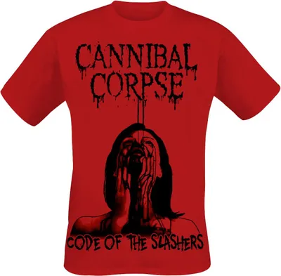 Produktbild von Cannibal Corpse T-Shirt Herren Code Of Slashers rot L