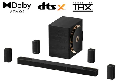Produktbild von Skywave X100 - Soundbar - 1500 W - 9.1.6-Kanal - Dolby Atmos - DTS:X - Kabelloser 25,4-cm-Subwoofer - EU-Stecker