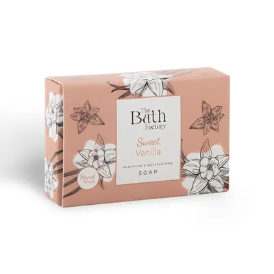 Image de The Bath Factory Sweet Vanilla Hydratant - Savon pour le visage et le corps