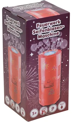 Produktbild von Großhandel GmbH - Ware Feuerwerk-Seifenblasenmaschine,50 ml