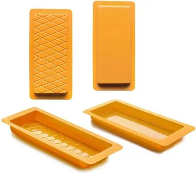 Produktbild von Ibili Glatte Nougatform Raute 2 Einheiten Golden  Golden One Size