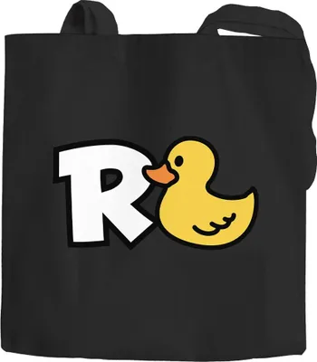 Produktbild von Jutebeutel Rentner Motiv Ente lustiges Geschenk zur Rente witziger Spruch zum Ruhestand Moonworks® schwarz 2 lange Henkel
