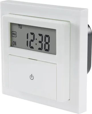 Produktbild von Sygonix Sy 4504968 Unterputz Timer Digital Wochenprogramm 1800 W Countdown Weiß