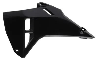 Produktbild von POLISPORT schwarze Kühlerseitenteile für Honda CRF