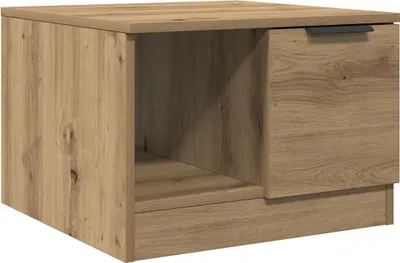 Image de vidaXL Table basse Artisan-Chêne 50x50x36 cm Bois composite