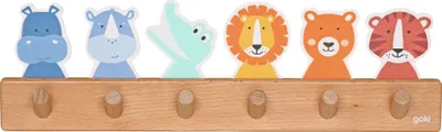 Produktbild von goki Garderobe Tierfreunde