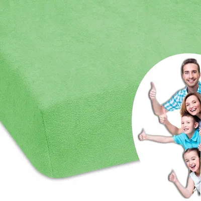Produktbild von Designpremium Spannbettlaken Frottee 60x120 cm Mehrfarbig