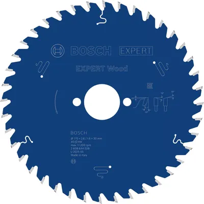 Productafbeelding van EXPERT, zaagblad voor cirkelzaag, 170x2,6/1,6x30 mm, kwaliteit Z40