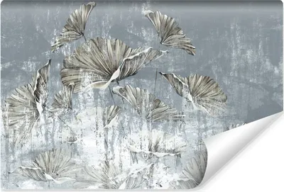 Produktbild von Muralo Selbstklebende Fototapete Für Esszimmer BLUMEN Beton Abstraktion Vintage Br. 300cm x Hö. 210cm