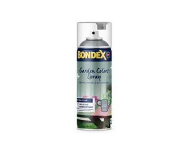 Produktbild von Bondex Garden Colors Spray Stimmiges Betongrau (RAL 7040) 400 ml