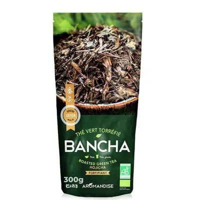Zdjęcie produktu dla Organiczna japońska zielona herbata Bancha Hojicha 300 g