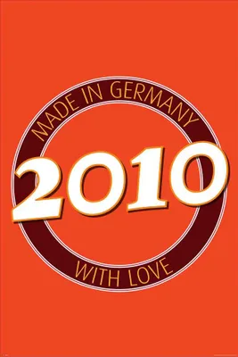 Produktbild von Geburtstagsposter - Poster - 2010 - Germany + Ü-Poster