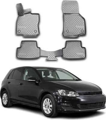 Immagine prodotto di 2012-2019 VW Golf 7 Tappetini TPE Grigio 4 pz