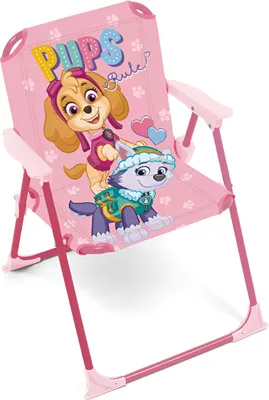 Image de Chaise de camping Nickelodeon rose - Tlapková patrola