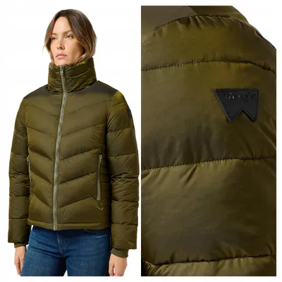 Immagine prodotto di Wrangler | Giacca invernale da donna, modello corto imbottito, calda, casual, taglia XS