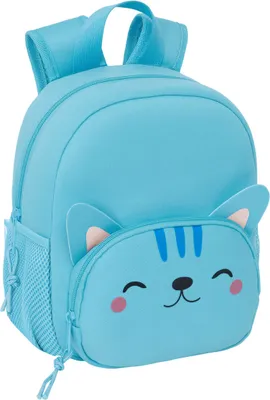 Immagine prodotto di Zaino per bambini Safta Gato Azzurro 20 x 25 x 9 cm
