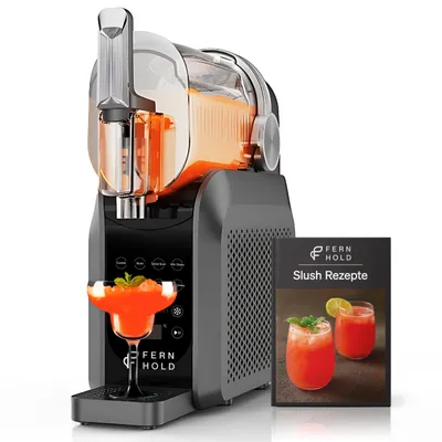 FERNHOLD Slush Maschine mit 7 smarten Programmen - 1.8L Slushie Machine für Zuhause für Slushi, Frap