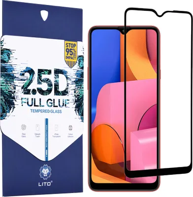 Obrázok produktu pre Lito 2.5D FullGlue tvrdené sklo - Samsung Galaxy A20s - Čierna