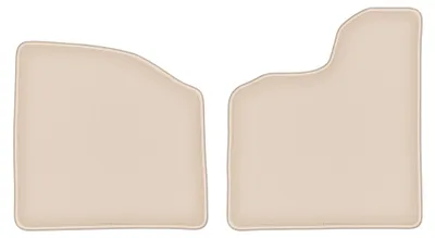 Productafbeelding van Velours voormatten voor Microcar Virgo – 2-delig, beige, op maat – Wielganizator FORTUNA