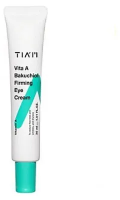 Zdjęcie produktu dla TIAM Vita A Bakuchiol Firming Eye Cream 30ml - Ujędrniający Krem pod Oczy z Witaminą A i Bakuchiolem