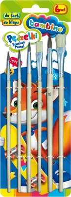 Zdjęcie produktu dla Pędzelki 6Szt Bambino  1697