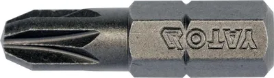 Obrázok produktu pre Šraubovacie bity PZ3 25 mm, 10 ks, oceľ S2, pieskované