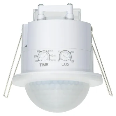 Obrázek produktu pro Pohybové čidlo pod omítku - Stropní montáž - 20 m - 360° - IP54