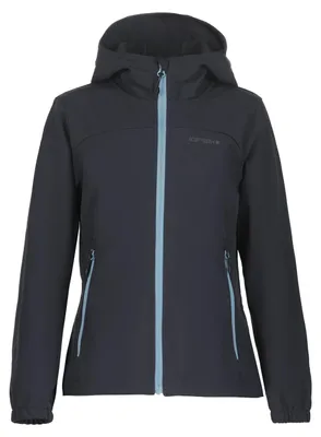 Produktbild von Icepeak Kobryn Jr Softshelljacke Mädchen mit Kapuze, Farbe:Anthrazit, Kinder Größen:140
