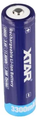 Obrázok produktu pre Li-Ion akumulátor 18650, rozmery 69,2 x 18,4 mm, 3000 mAh, 3,6 V – 3,7 V, chránený