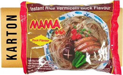 Produktbild von Mama Instant Reisnudel mit Entengeschmack 30x55g
