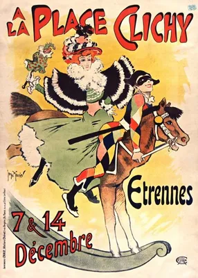 Immagine prodotto di Grafika Puzzle Georges Meunier Puzzle - A la Place Clichy 1897 - 500 Teile