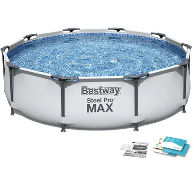 Obrázok produktu pre Basen Ogrodowy Stelaňľowy 305 X 76 Cm Zestaw 4W1 Bestway 56406