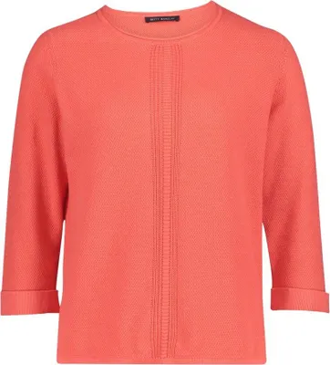 Produktbild von Strickpullover Kurz 3/4 Arm 4052 Hot Coral Größe 40