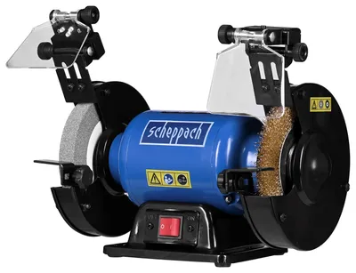 Obrázek produktu pro Scheppach SM150LB, Černá, Modrá, Šedá, 15 cm, 400 W, 230 - 240 V, 50 Hz, 260 mm