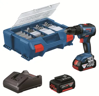 Produktbild von Bosch GSR 18V-55 Professional Pick&Click inkl. Zubehör-Set