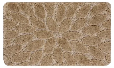 Produktbild von Badteppich SUPREME STONES, Steine, rutschfest, weich – beige beige 60x100 cm