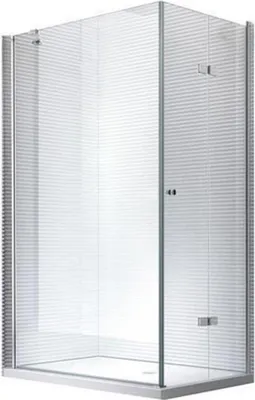 Zdjęcie produktu dla Glaszentrum Hagen - 80x100x195cm - Kabina prysznicowa Nora - 8mm - szkło ESG
