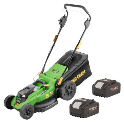 Produktbild von Procraft PLM23bb Akku Rasenmäher 40 V ( 2x 20 V ) 430 mm Brushless + 2x Akku 8,0 Ah - ohne Ladegerät