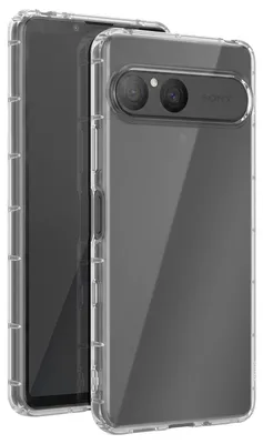Image de Avizar, coque de protection pour Sony Xperia 10 VII, en silicone résistant aux chocs, avec angles renforcés, transparente