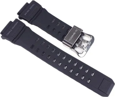 Produktbild von Casio G-Shock | Ersatzband Uhrenarmband Resin schwarz GW-9400