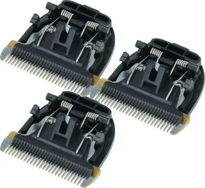 Produktbild von vhbw 3x Scherkopf Ersatz für Panasonic WER9902-Y136, WER9902Y für Rasierer Schwarz