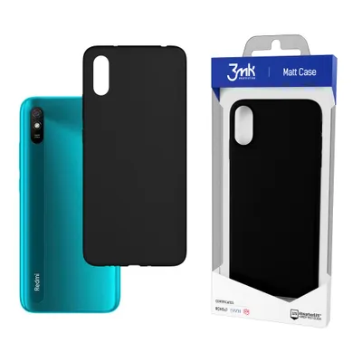 Obrázek produktu pro 3MK Matt Case Xiaomi Redmi 9A černé ochranné pouzdro