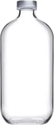 Produktbild von Iconic Hochwertige Glasflasche für Getränke: Stilvoll und umweltfreundlich 550 ml