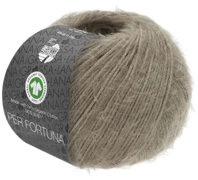 Produktbild von Lana Grossa - Per Fortuna GOTS 0020 taupe