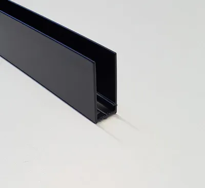 Produktbild von Gelco CURE BLACK Wandprofil, schwarz matt