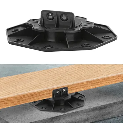Immagine prodotto di Jopassy piedistallo regolabile 30 pezzi altezza regolabile 18MM-30MM per tavole di decking all'aperto plastica piedistallo regolabile terrazza alluminio & legno piedistallo terrazza regolabile lastra terrazza slater piastrelle terrazza