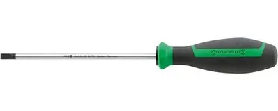Produktbild von STAHLWILLE VDE-Elektriker-Schlitzschraubendreher DRALL+ 0,6mm x 3.5mm L.100mm