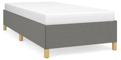 Productafbeelding van Bedframe zonder matras 90x200 cm stof donkergrijs