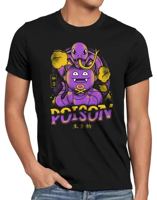 Produktbild von style3 Poison Monsters Herren T-Shirt
