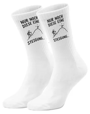 Produktbild von epicsocks Wander Freude Wanderer am Berg Socken in 37-41 im Paar